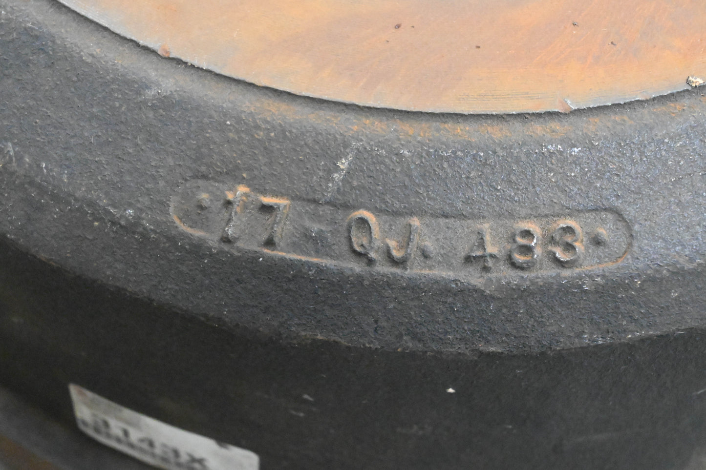 Gunite 3143X, 3143 14A, 17QJ483 Wheel Brake Drum NOS