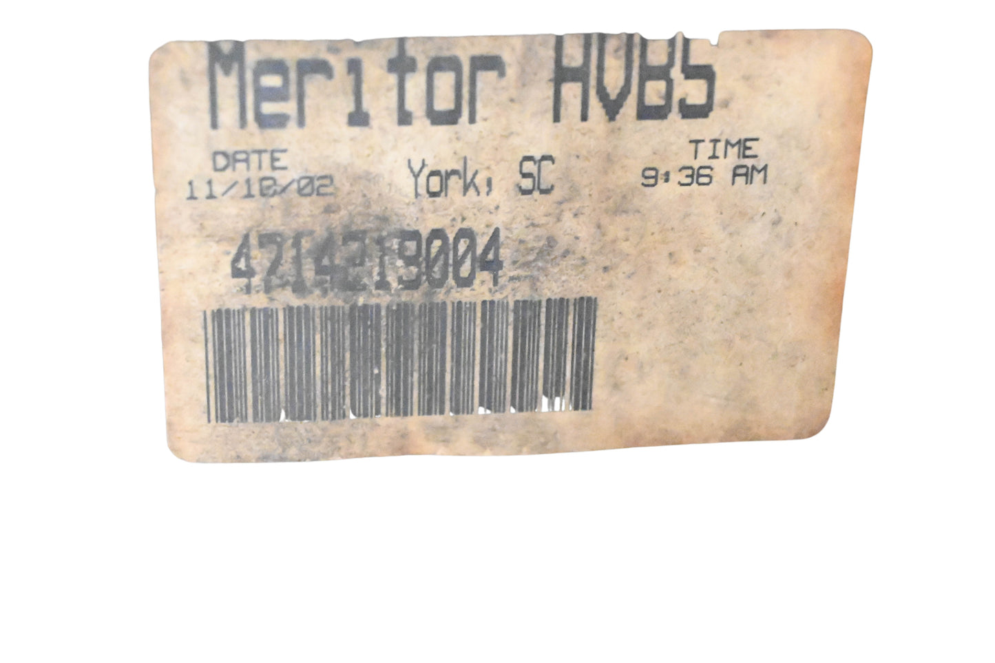 Mack 6QJ446, 4714219004, 9QJ290P103 Meritor Wheel Hub NOS