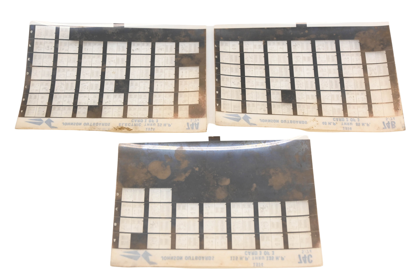 Johnson Outboard 74A, 74B, 74C 1974 Electric -135hp Parts List Microfiches Rev:5
