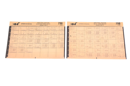 Johnson Outboard 79A, 79B 1979 Final Edition Electric - 235hp Parts List Microfiche Rev:7/1979