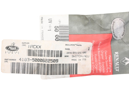 Mack 4103-5000622509, 5000622509 Renault Neutral Switch NOS