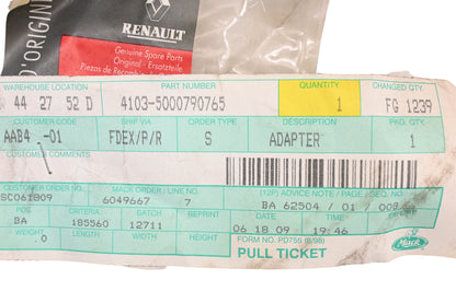 Mack 4103-5000790765, 5000790795 Renault Adapter Ring NOS