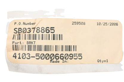 Mack 4103-5000660955, 5000660955 Renault Bracket NOS