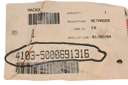 Mack 4103-5000691316, 5000691316 Renault Engine Brake Exhaust Dump Valve NOS