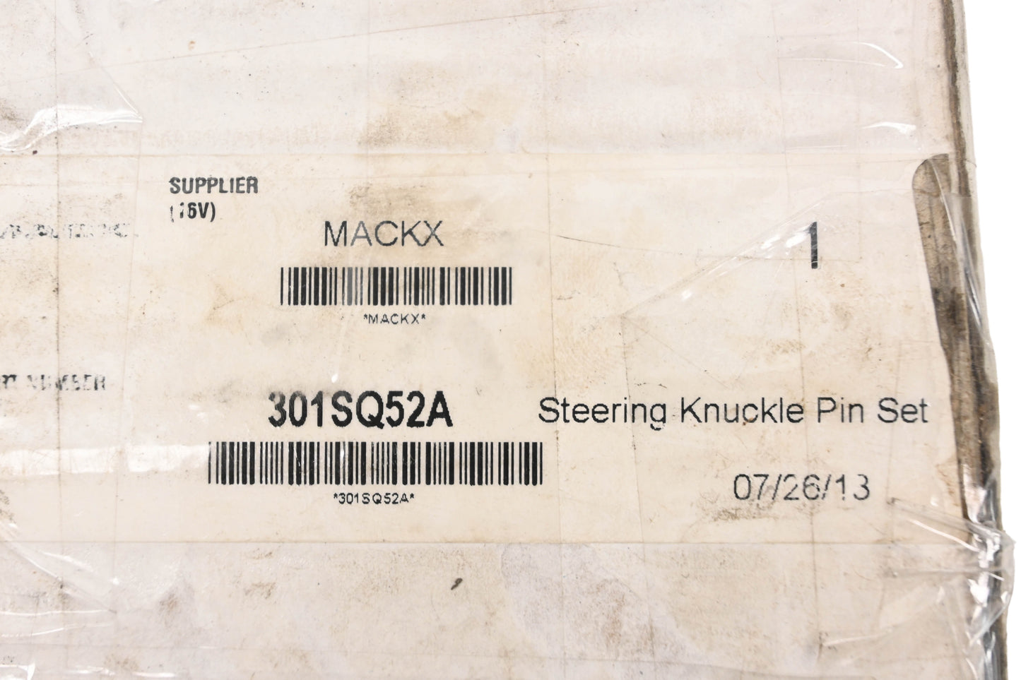 Mack 301SQ52A Steering Knuckle Pin Kit NOS