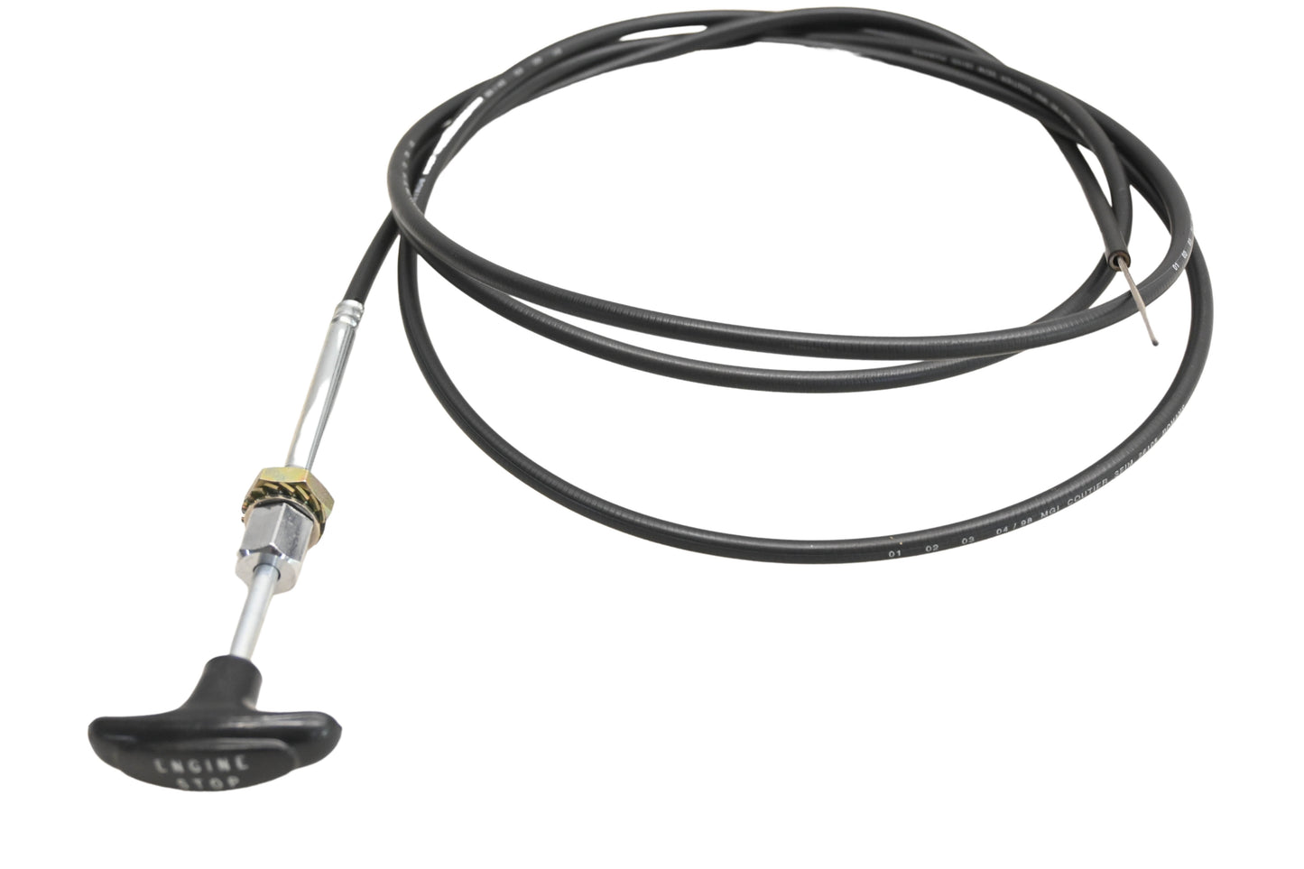 Aftermarket WD040-16 Engine Stop Cable 92" NOS