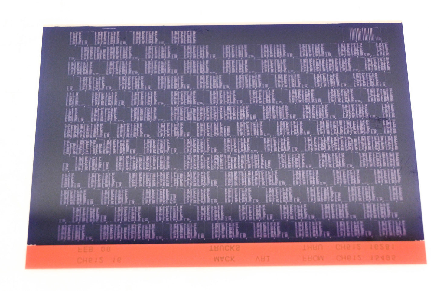 Mack CH612 16 CH61215495 - CH61216281 VRI Microfiche NOS