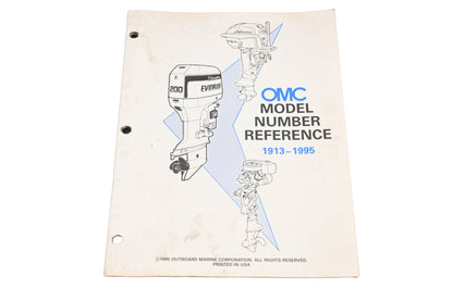 OMC 503177 1913-1995 Model Number Reference Catalog