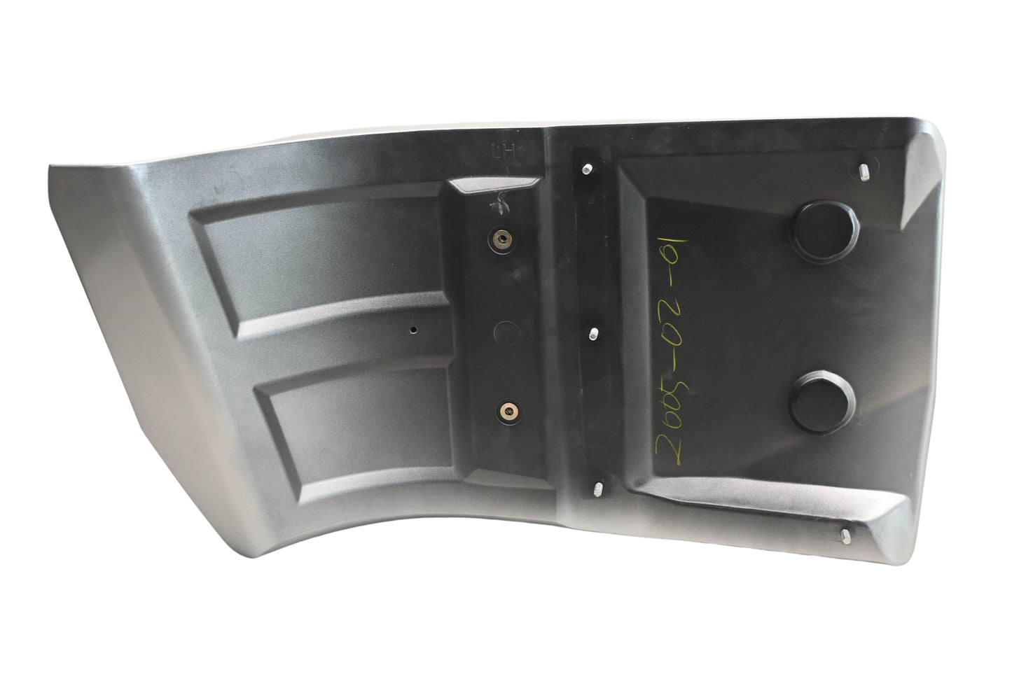 Northeast Fiberglass BM01L, 24QL5107MZ Mack CH90-03 Lefthand Grey Front Bumper Kit NOS