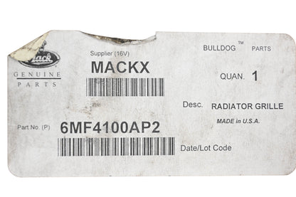 Mack 6MF4100AP2, 25130612 Radiator Grill NOS