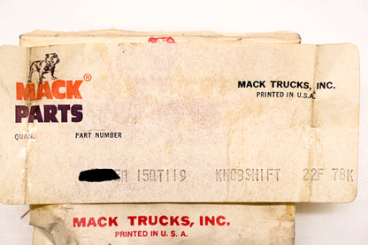Mack 15QT119 Shift Knob Clips Qty 2 NOS