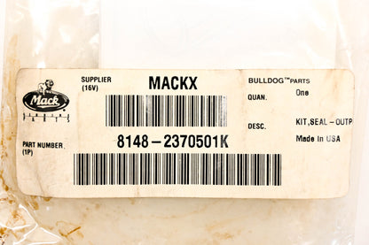 Mack 8148-2370501K Output Seal NOS