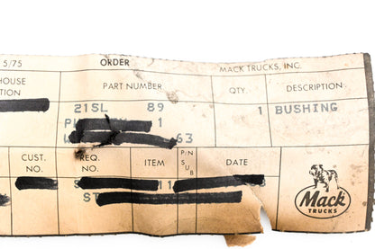 Mack 21SL89 Bushing NOS
