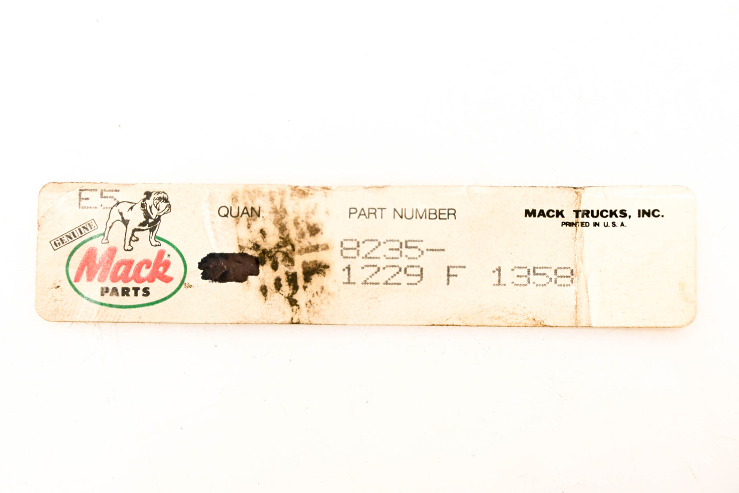 Mack 8235-1229F1358 Rockwell Lock Ring NOS