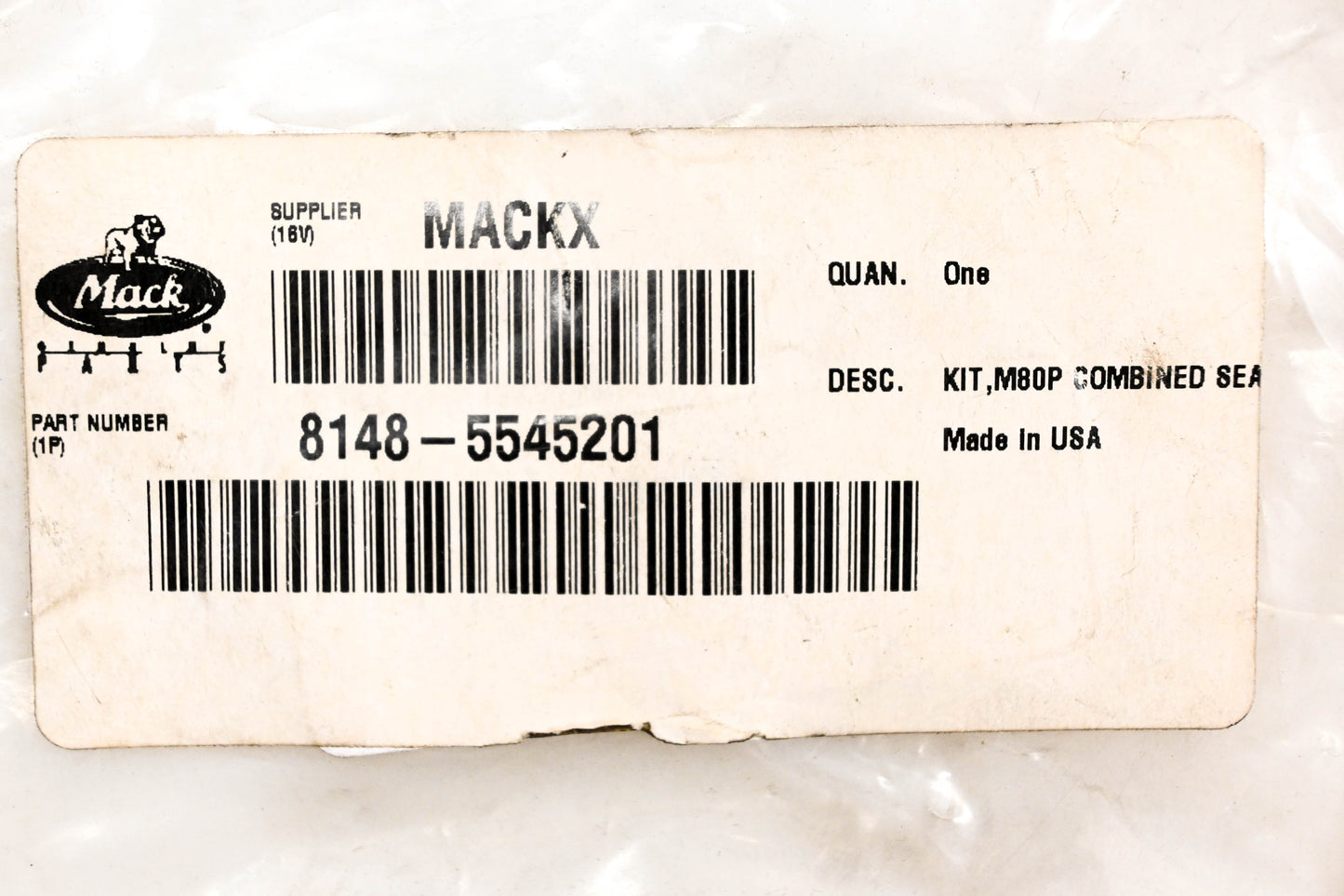 Mack 8148-5545201 Seal Kit NOS