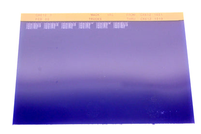 Mack CX612 1 CX6121001 - CX6121019 VRI Microfiche NOS