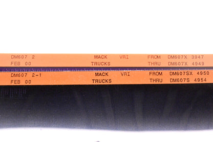 Mack DM607 2, DM607 2-1 DM607X3947 -DM607S4954 VRI Microfiche Lot of 2 NOS