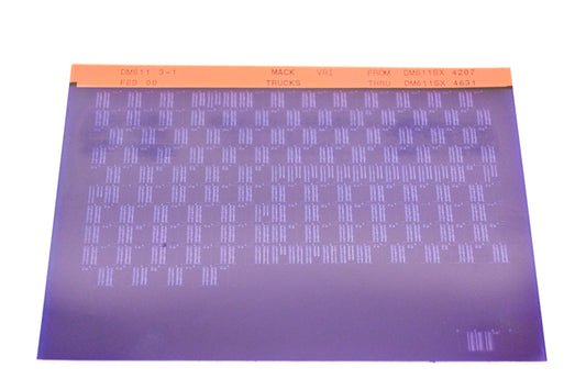 Mack DM611 3-1 DM611SX4207 - DM611SX4631 VRI Microfiche NOS