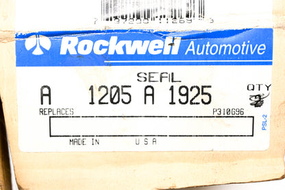 Rockwell A 1205 A 1925, A1205A1925 Drive Axle Seal NOS