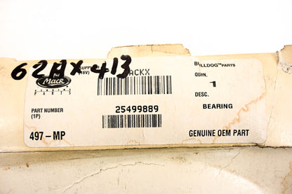 Hyatt 497-MP, 25499889, 62AX413 Mack Bearing NOS