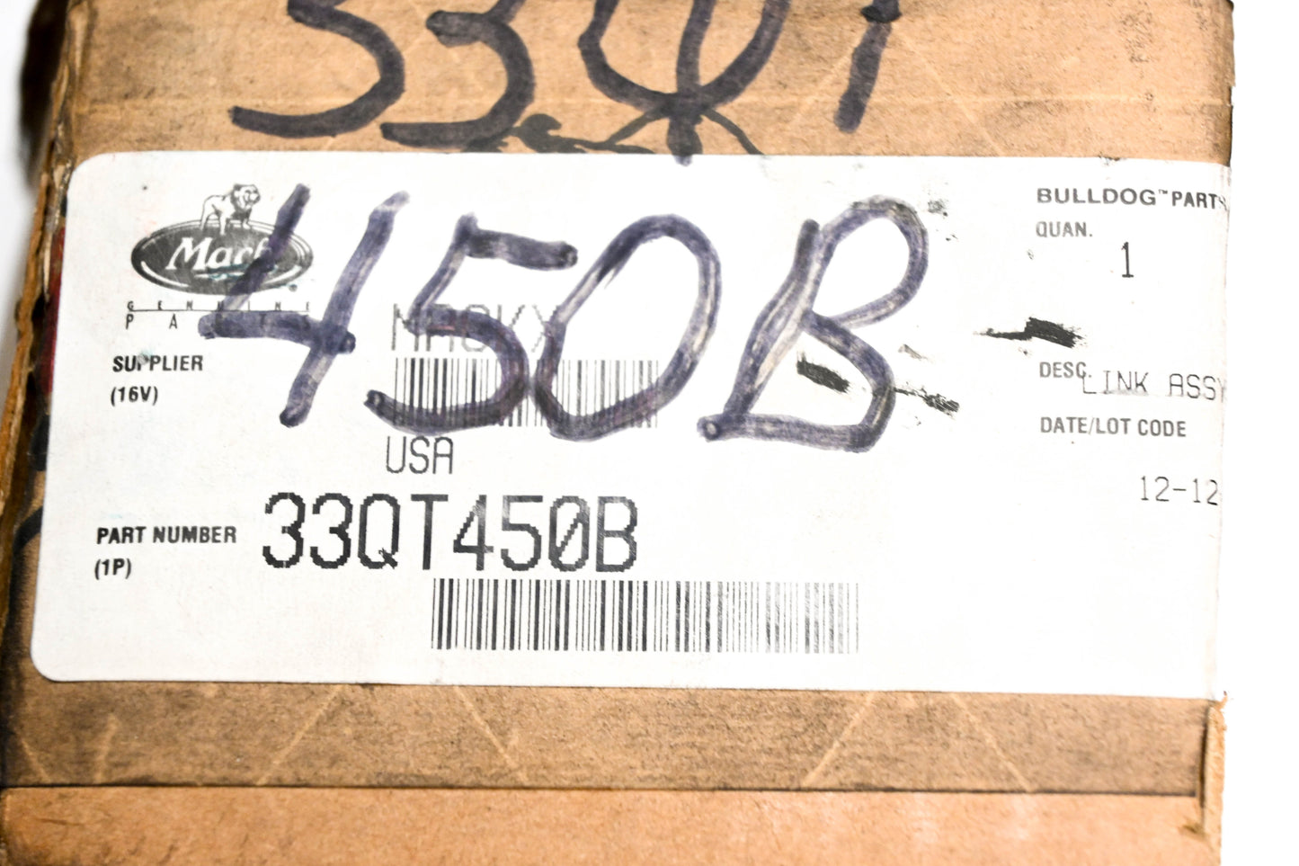 Mack 33QT450B Pivot Link Arm NOS