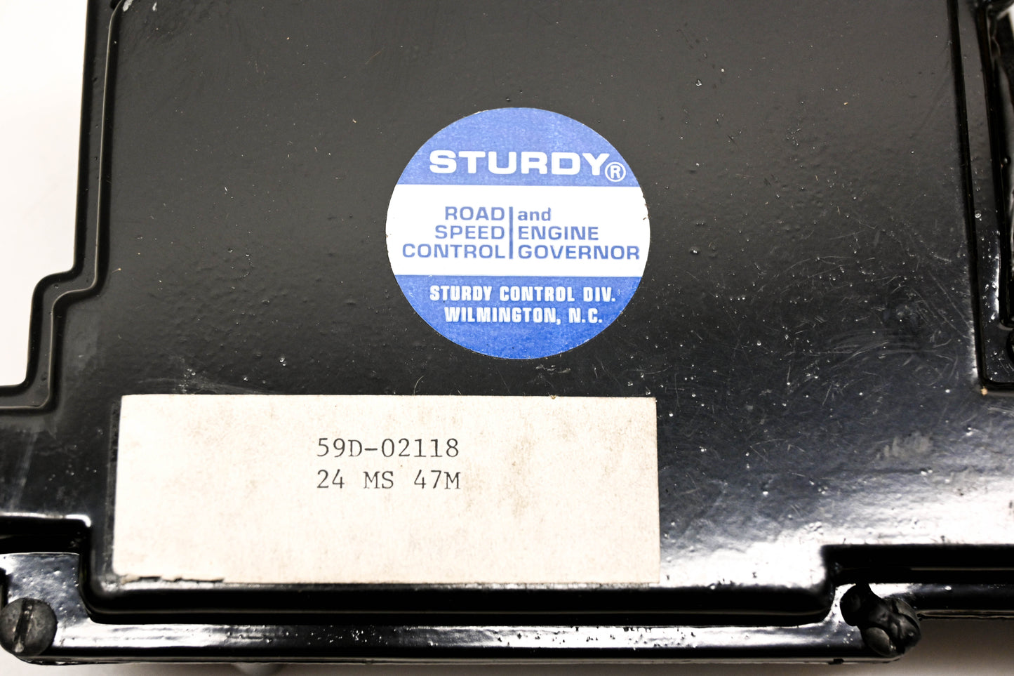 Sturdy 59D-02118, 24MS47M Road Speed Control & Engine Governor Unit NOS