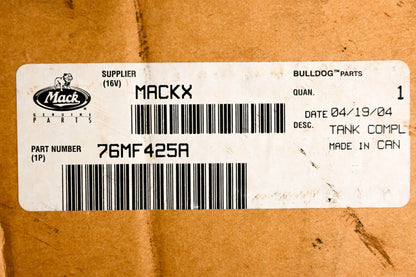Mack 76MF425A Overflow Reservoir Tank NOS