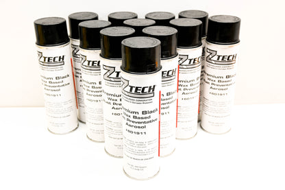 Z-Tech ZPG-20060B, 022615 #601911 Black Wax Based Rust Preventative Aerosol Case NOS