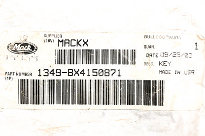 Mack 1349-BX4150871 Key NOS