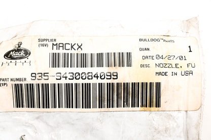 Mack 935-9430084099 Bosch Fuel Injector Nozzle NOS