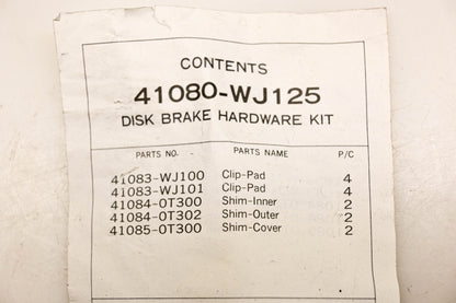 Nissan 41080-WJ125 Brake Hardware NOS
