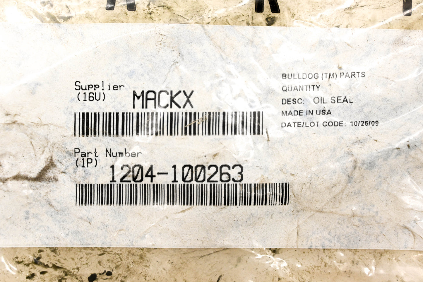 Mack 1204-100263 Oil Seal NOS