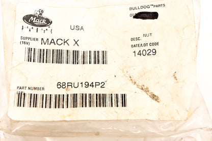 Mack 68RU194P2 Acorn Nut NOS