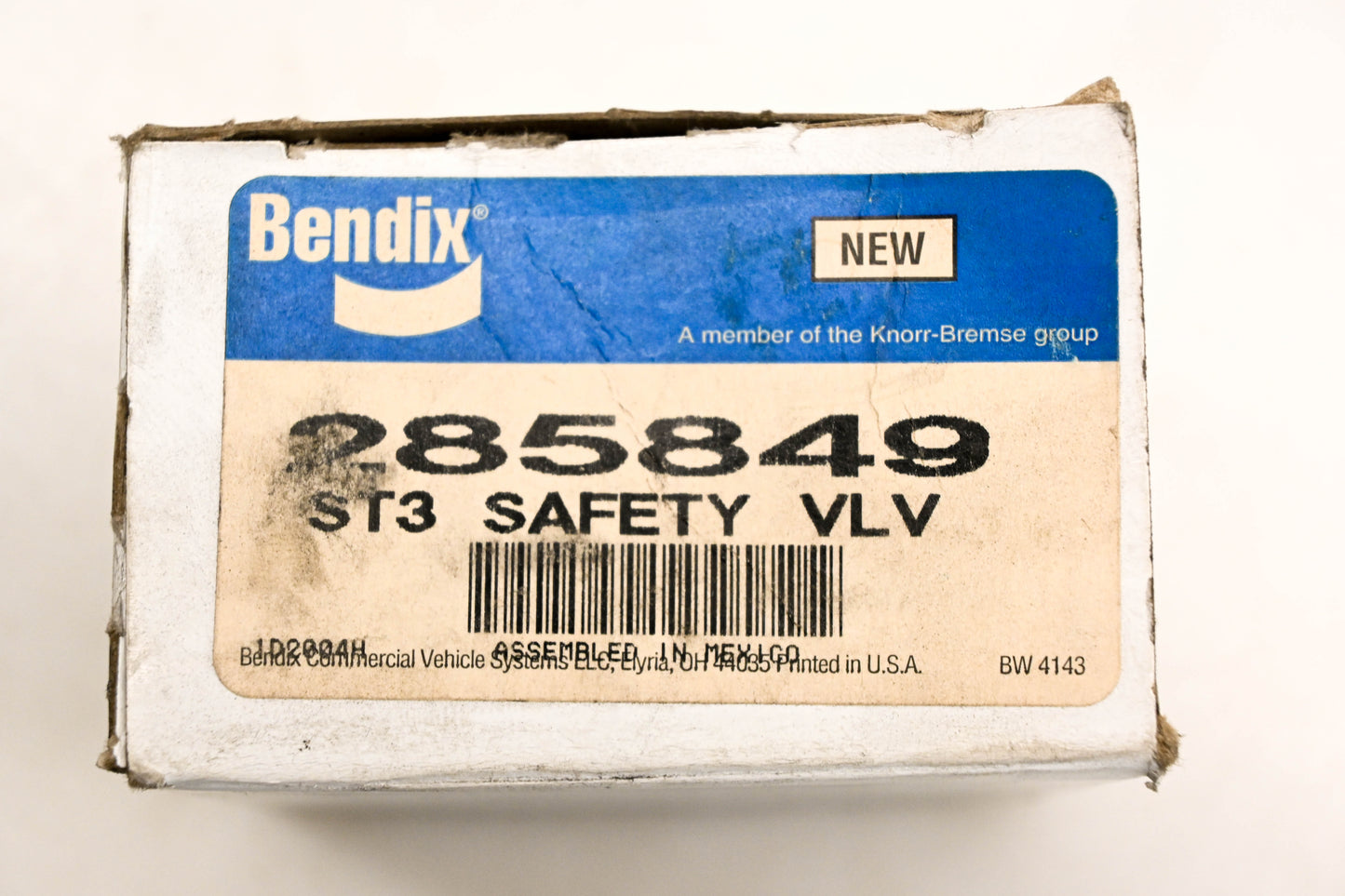 Bendix 285849, 745-285849N ST3 Safety Valve NOS
