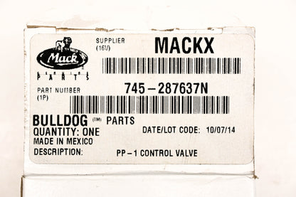 Mack 745-287637N, 20QE2167 Control Valve NOS