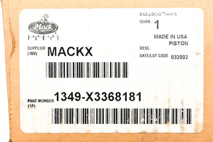 Mack 1349-X3368181 Piston NOS