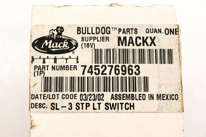 Mack 745-276963, T-238033-A SL-3 STP LT Switch NOS