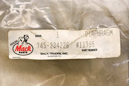 Mack 234226, 745-234226 Brake Chamber Diaphragm NOS