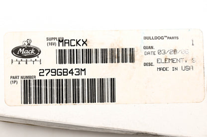 Mack 279GB43M Filter NOS