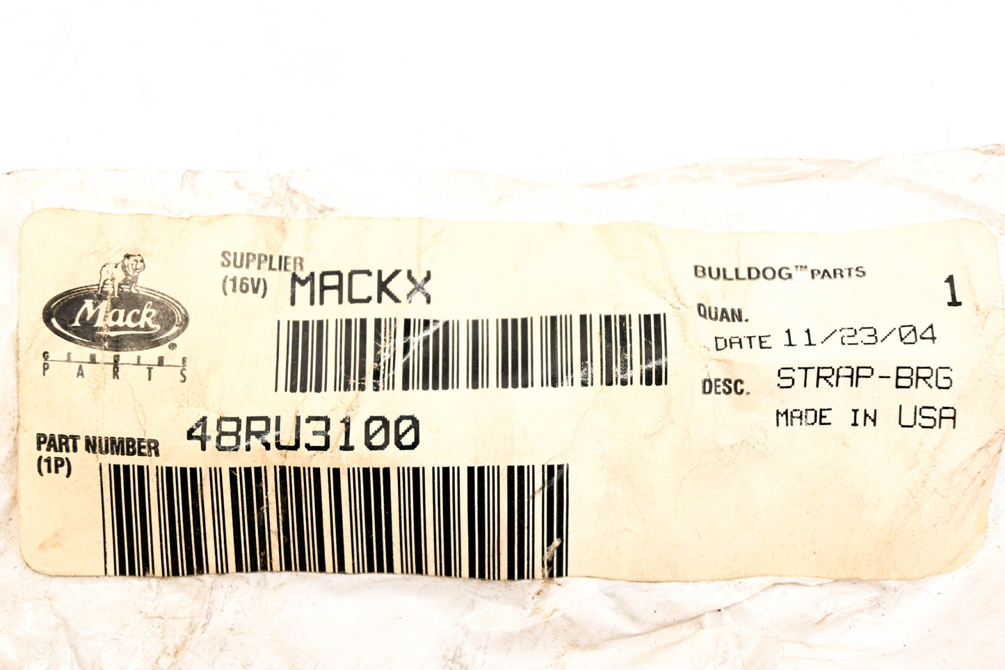 Mack 48RU3100 Strap NOS