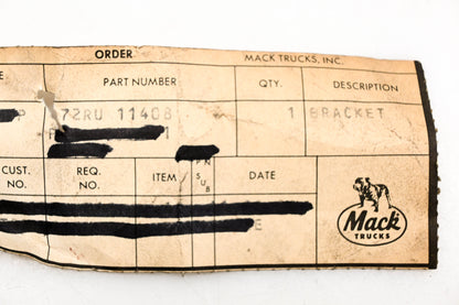 Mack 72RU11408 Bracket NOS
