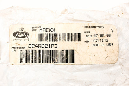 Mack 224RD21P3 Compressor Fitting NOS