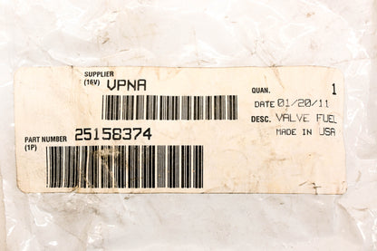 Mack 25158374 Fuel Valve NOS