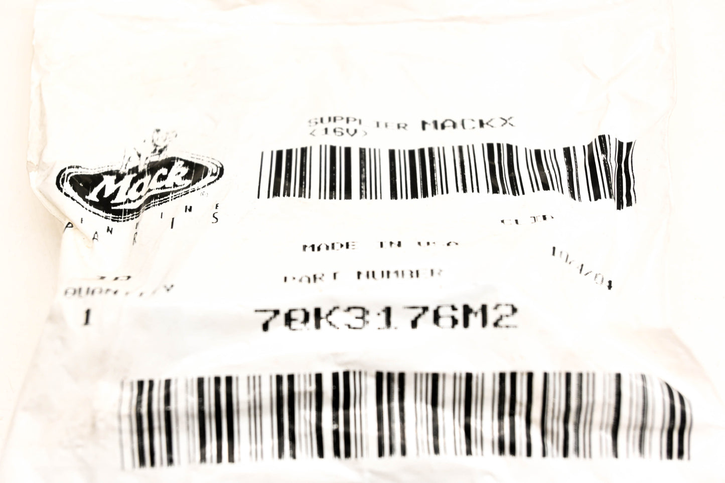 Mack 7QK3176M Spring Clip NOS