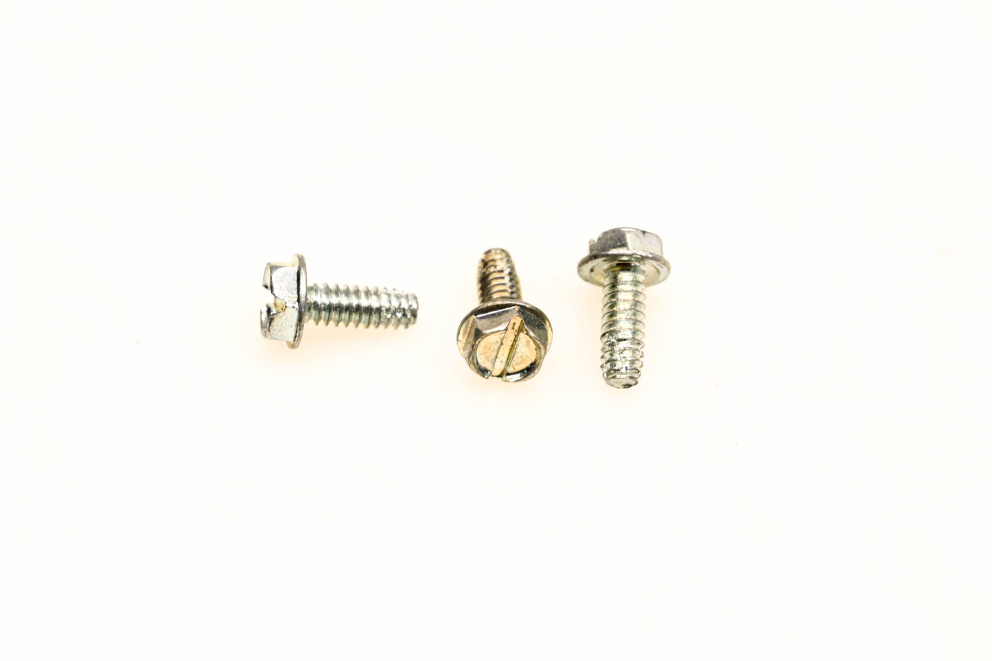 Fastenal 1132406 10-24x1/2" Hex Washer Head Type F Slotted Screws Qty 3 NOS