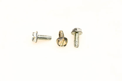 Fastenal 1132406 10-24x1/2" Hex Washer Head Type F Slotted Screws Qty 3 NOS