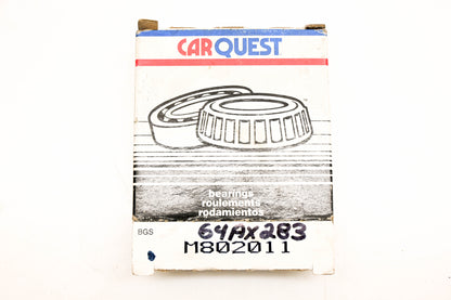 Carquest M802011, 64AX283 Bearing Cup NOS