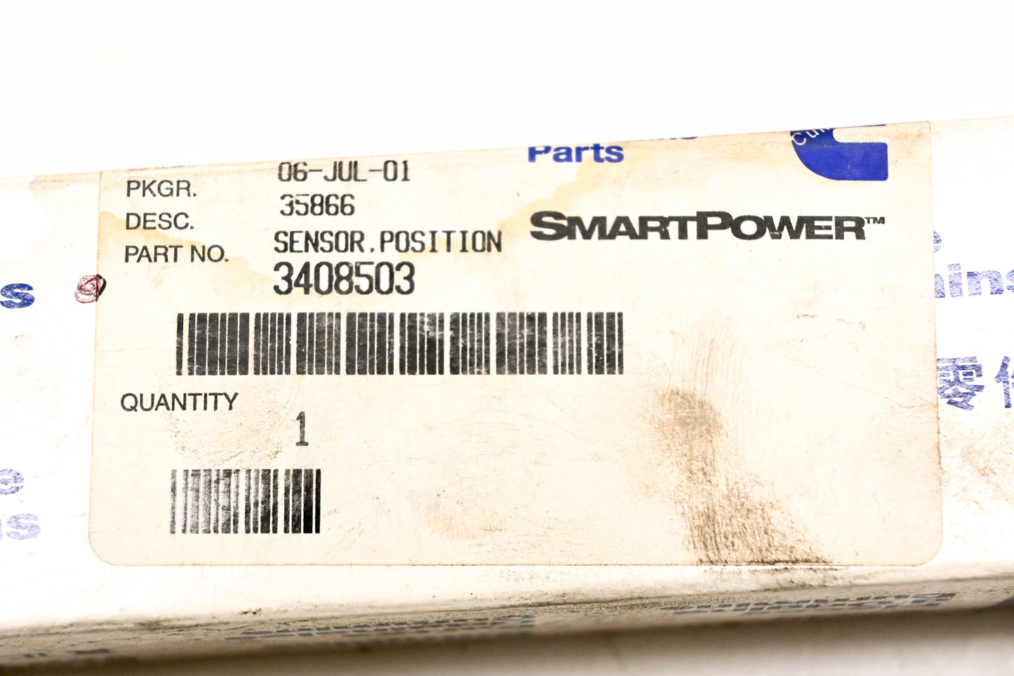 Cummins 3408503 Cam & Crank Position Sensor NOS