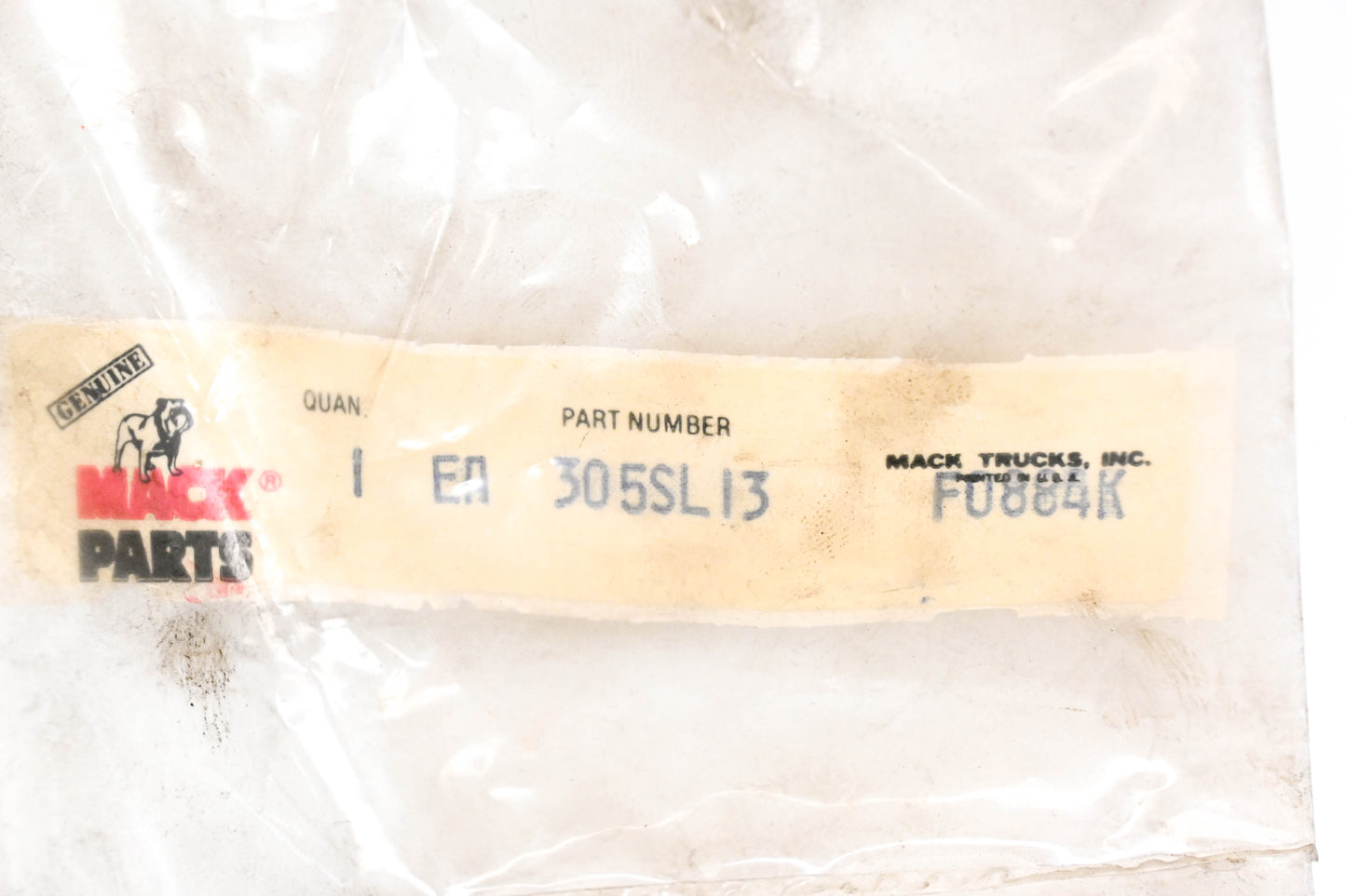Mack 305SL13 Pin NOS
