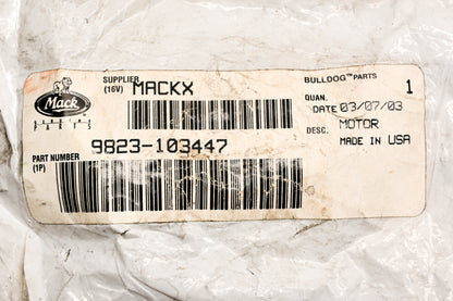 Mack 9823-103447 Pump Motor NOS